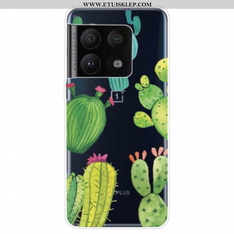 Etui do OnePlus 10 Pro 5G Akwarela Kaktusy